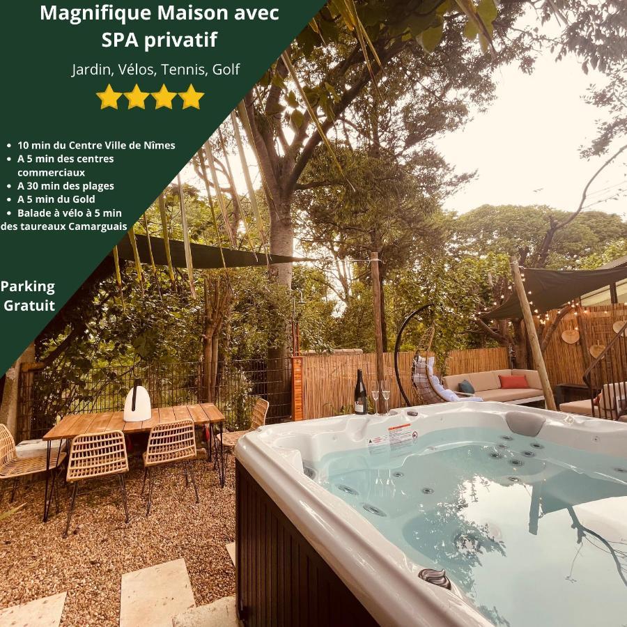 Maison Dans Les Arbres, Spa, Tennis, Parking Nimes Exterior photo